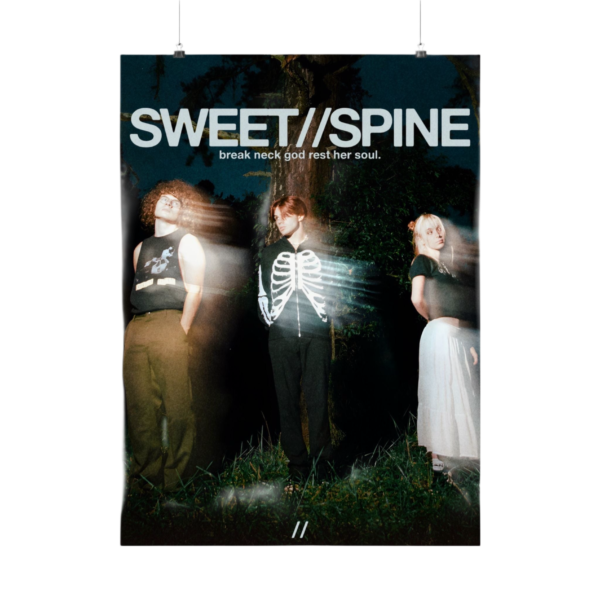sweet spine matte poster